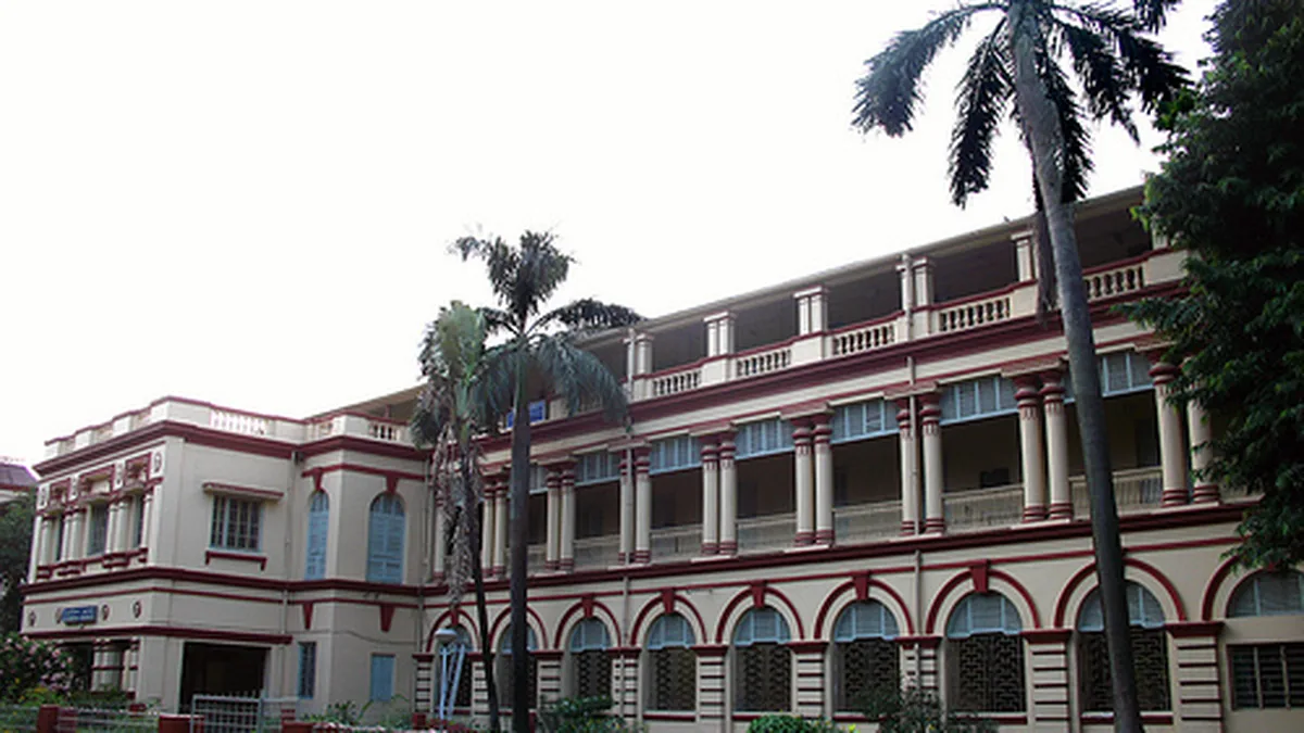 An engineering university campus in Kolkata, West Bengal